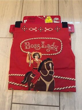 NWT Boss Lady- Apron Made By Blue Q 100% heavy cotton twill - Chef Quality